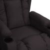 vidaXL Fauteuil Noir Similicuir