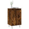 vidaXL Buffet ch&ecirc;ne fum&eacute; 40x35x70 cm bois d'ing&eacute;nierie
