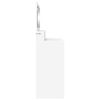 vidaXL Tables de maquillage pour chambre Blanc 80 x 39,6 x 135 cm