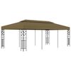 vidaXL Chapiteau 6x3 m Taupe 180 g/m&sup2;