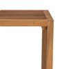 vidaXL Table d'appoint de jardin Marron 50 x 32,5 x 35 cm