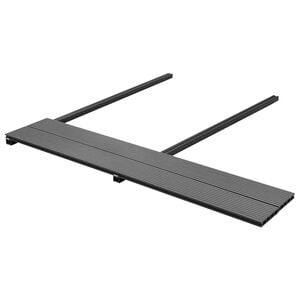 vidaXL Planche de terrasse 30 pc Gris WPC