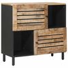 vidaXL Armoires de rangement avec stockage Marron 80 x 33,5 x 75 cm