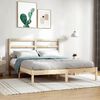 vidaXL Cadre de lit sans matelas 120x190 cm bois massif