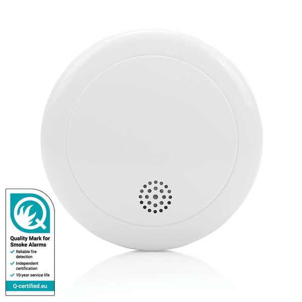 Smartwares D&eacute;tecteur de fum&eacute;e 12x9x4 cm Blanc