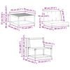 vidaXL Ensemble de canap&eacute;s d'ext&eacute;rieur 8 pcs Naturel et Beige