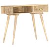 vidaXL Table console 90x45x75 cm bois de manguier massif