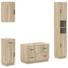 vidaXL Ensemble de 4 pi&egrave;ces d'armoires de salle de bain HOORN