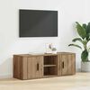 vidaXL Meuble TV Ch&ecirc;ne artisanal 100 x 31,5 x 35 cm Bois d'ing&eacute;nierie