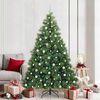 vidaXL Sapin de No&euml;l artificiel avec 300 LED Vert 210 cm PE et PVC