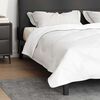 vidaXL Couettes & Duvets Blanc 240 x 220 cm Polyester