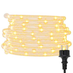 vidaXL Cordon lumineux avec 1200 LED Blanc chaud 50 m PVC