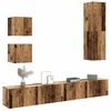 vidaXL Ensemble de meuble TV mural 5 pcs vieux bois bois d'ingénierie