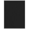 vidaXL Paillasson noir 90x120 cm