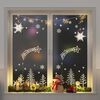 vidaXL Lumi&egrave;res de No&euml;l silhouette d'&eacute;toile filante 2 pcs 50 LED