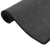 vidaXL Tapis de couloir Anthracite 80x300 cm
