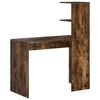 vidaXL Bureau Chêne fumé 102 x 50 x 124 cm Bois d'ingénierie