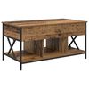 vidaXL Table basse Bois Ancien 100 x 55 x 48,5 cm Bois d'ing&eacute;nierie