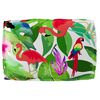 vidaXL Set de coussins de palette 2 pcs Jungle tropicale Tissu Oxford