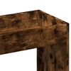 vidaXL Buffet haut ch&ecirc;ne fum&eacute; 63x33x140 cm bois d'ing&eacute;nierie