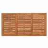 vidaXL Ensemble de bar de jardin 5 pcs marron bois massif acacia rotin