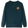 Sweat-shirt pour enfants vert mousse 116