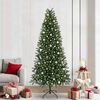 vidaXL Sapin de No&euml;l artificiel avec 300 LED Vert 240 cm PE et PVC