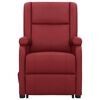 vidaXL Fauteuil de massage Rouge bordeaux Similicuir