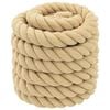 vidaXL Corde de bateau 10 m 5 Naturel PP