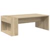 vidaXL Table basse Ch&ecirc;ne Sonoma 95 x 50 x 34 cm Bois d'ing&eacute;nierie