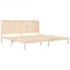 vidaXL Cadre de lit sans matelas 200x200 cm bois massif de pin