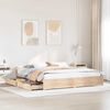 vidaXL Cadre de lit sans matelas 180x200 cm bois massif de pin