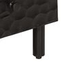 vidaXL Buffet noir 60x33x100 cm bois de manguier massif