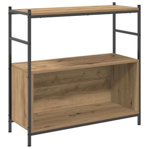 vidaXL &Eacute;tag&egrave;re 80 x 30 x 78,5 cm Bois d'ing&eacute;nierie Ch&ecirc;ne artisanal