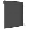 vidaXL Store Roulant Anthracite 100 x 130 cm Aluminium et Polyur&eacute;thane