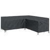 vidaXL Housse pour meubles Noir 220 x 220 x 80 cm Tissu Oxford 420D