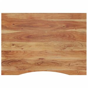 vidaXL Dessus de bureau 110x80x2,5 cm rectangulaire bois massif acacia