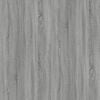 vidaXL Bibliothèque/Cloison Sonoma gris 80x24x192 cm Bois d'ingénierie