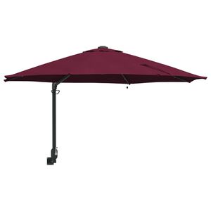 vidaXL Parasol de jardin 248 x 248 x 148 cm Polyester et Acier