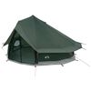 vidaXL Tente Tipi Vert arm&eacute;e 700 x 700 x 395 cm Polyester et Acier