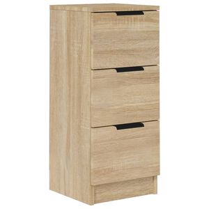 vidaXL Buffet Ch&ecirc;ne sonoma 30x30x70 cm Bois d'ing&eacute;nierie