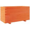 vidaXL Jardini&egrave;re cire marron 90x40x49,5 cm bois de pin massif