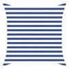 vidaXL Voile d'ombre Bleu et Blanc 2 x 2 m 100 % polyester Oxford