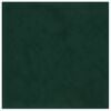 vidaXL T&ecirc;te de lit murale 12 pcs Vert fonc&eacute; Velours