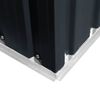 vidaXL Abri de stockage pour jardin Anthracite Acier 204x132x186 cm