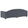 vidaXL Lit de repos gris fonc&eacute; 90x190 cm velours