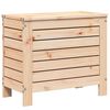 vidaXL Repose-pied de jardin 62x31,5x52 cm bois de pin massif