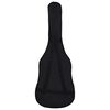 vidaXL Sac de guitare classique 3/4 (36") Noir 94x35 cm Tissu