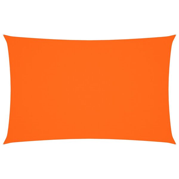 vidaXL Voile de parasol tissu oxford rectangulaire 5x8 m orange