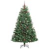 vidaXL Sapin de No&euml;l Artificiel &agrave; Branches Articul&eacute;es Vert 240 cm
